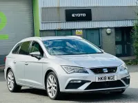 Used Seat Leon ST FR 125 HP (91 kW) 2018 Silver Estate