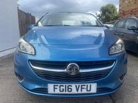 Used Vauxhall Corsa 90 HP (66 kW) 2016 Blue Hatchback