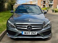 Used Mercedes C200 AMG line 184 HP (135 kW) 2017 Grey Sedan