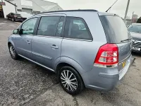 Used Vauxhall Zafira 140 HP (102 kW) 2011 Silver MPV