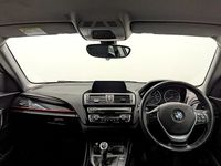 Used BMW 116 Sport Line 2016 Mediterranean blue Hatchback