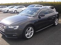 Used Audi A5 S-Line 177 HP (130 kW) 2014 Grey Coupe