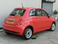 Używany Fiat 500 Pop Star 69 KM (50 kW) 2016 Różowy Hatchback