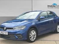 Used VW Polo Style 95 HP (69 kW) 2022 Reef blue metallic Hatchback