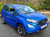 Used Ford Ecosport ST-Line 125 HP (91 kW) 2021 Blue SUV