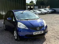 Used Honda Jazz ES 100 HP (73 kW) 2009 Blue Hatchback