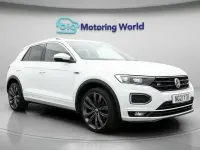 Used VW T-Roc R-line 150 HP (110 kW) 2021 White SUV