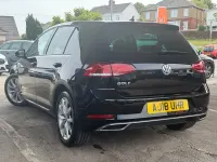 Used VW Golf VII GT 115 HP (84 kW) 2018 Black Hatchback