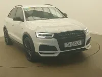 Used Audi Q3 Black Edition 180 HP (132 kW) 2018 White SUV