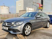 Begagnad Mercedes C200 Executive 184 HK (135 kW) 2017 Grå Kombi