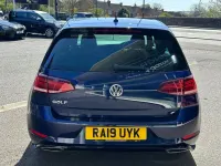 Used VW Golf VII R-line 150 HP (110 kW) 2019 Blue Hatchback