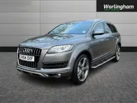 Used Audi Q7 S-Line 245 HP (180 kW) 2014 Grey SUV