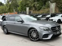 Used Mercedes E220 AMG line 194 HP (142 kW) 2019 Grey Estate