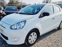 Used Mitsubishi Mirage 2015 White Hatchback