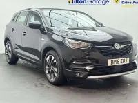 Used Vauxhall Grandland X Sport 130 HP (95 kW) 2019 Black SUV