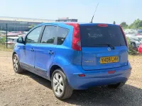 Used Nissan Note Tekna 110 HP (80 kW) 2008 Blue Hatchback