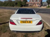 Used Mercedes SLK250 AMG 2012 White Cabriolet