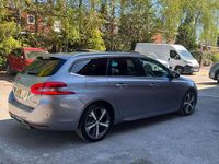 Used Peugeot 308 SW GT-line 129 HP (94 kW) 2018 Grey Estate