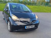 Begagnad Toyota Aygo 2007 Svart Halvkombi