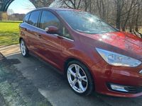 Second-hand Ford C-MAX Titanium 120 CP (88 kW) 2015 Roșu Monovolum