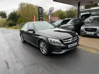 Used Mercedes C220 170 HP (125 kW) 2018 Black Sedan