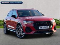 Ny Audi Q3 Black Edition 150 HK (110 kW) 2025 Röd SUV