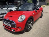 Used Mini Cooper S Cabriolet 2017 Red Cabriolet