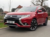 Used Mitsubishi Outlander P-HEV 2018 Red Estate