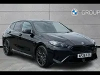 New BMW M135 Performance 296 HP (217 kW) 2026 Black Hatchback