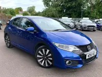 Used Honda Civic SE Plus 142 HP (104 kW) 2016 Blue Hatchback