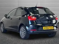 Used Seat Ibiza CONNECT 89 HP (65 kW) 2016 Black Hatchback