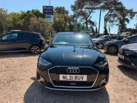 Used Audi A3 Sportback Sport 2021 Brilliant black with black leather trim Hatchback