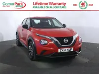 Used Nissan Juke Acenta 114 HP (83 kW) 2021 Red SUV