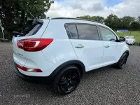 Used Kia Sportage 115 HP (84 kW) 2012 White SUV