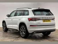 Used Skoda Kodiaq SportLine 150 HP (110 kW) 2023 White SUV