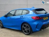 Used BMW 118 M Sport 140 HP (102 kW) 2020 Misano blue metallic Hatchback