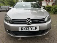 Begagnad VW Golf Cabriolet GT 140 HK (102 kW) 2013 Silver Cab