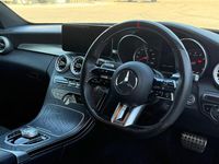 Used Mercedes C300 AMG line 2018 Black Coupe