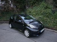 Used Toyota Aygo 68 HP (50 kW) 2012 Black Hatchback
