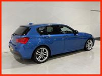 Used BMW 118 M Sport 136 HP (100 kW) 2016 Blue Hatchback
