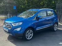 Used Ford Ecosport Titanium 125 HP (91 kW) 2020 Blue SUV