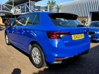 Used Skoda Fabia Comfort 94 HP (69 kW) 2022 Energy blue Hatchback