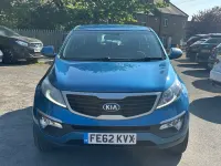Begagnad Kia Sportage 2012 Blå SUV