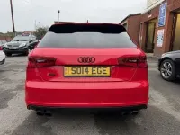 Used Audi A3 S-Line 310 HP (228 kW) 2014 Red Hatchback