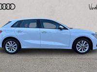 Begagnad Audi A3 108 HK (79 kW) 2022 Vit Sedan