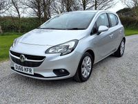 Used Vauxhall Corsa Design Edition 90 HP (66 kW) 2016 Silver Hatchback
