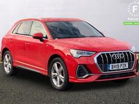 Begagnad Audi Q3 S-Line 150 HK (110 kW) 2019 Röd SUV