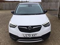 Used Vauxhall Crossland X 130 HP (95 kW) 2020 White SUV
