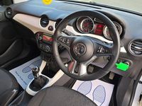 Used Vauxhall Adam Jam 69 HP (50 kW) 2014 White Hatchback