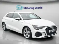 Used Audi A3 Sportback S-Line 150 HP (110 kW) 2023 White Hatchback